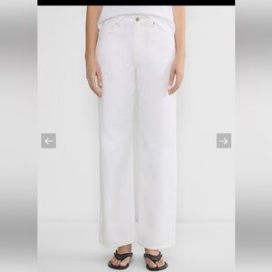 Denim forum white jeans